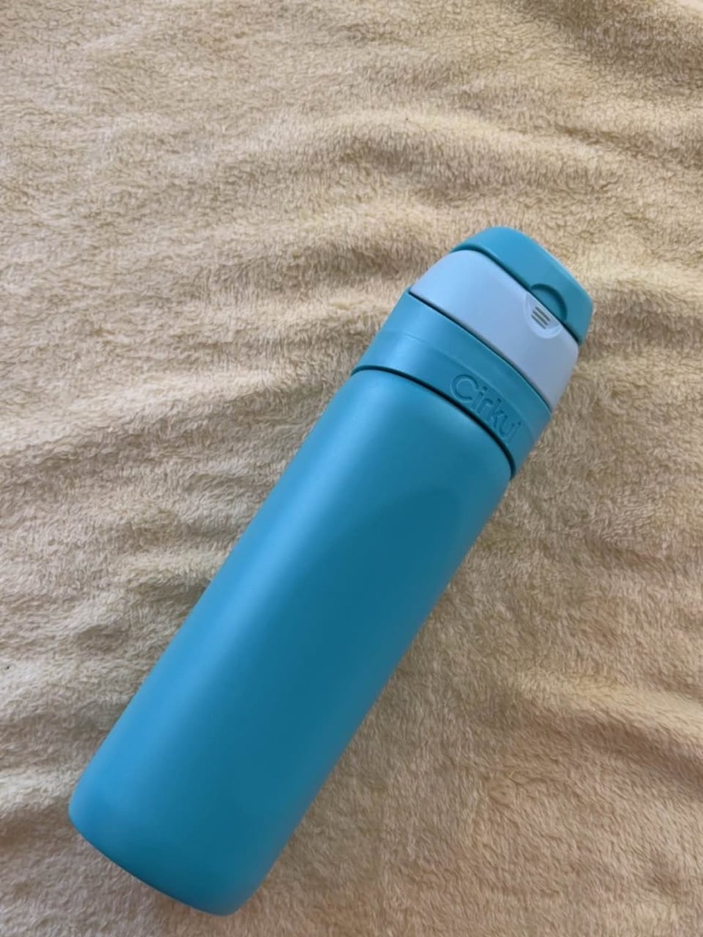 Cirkul Blue Insulated Water Bottle